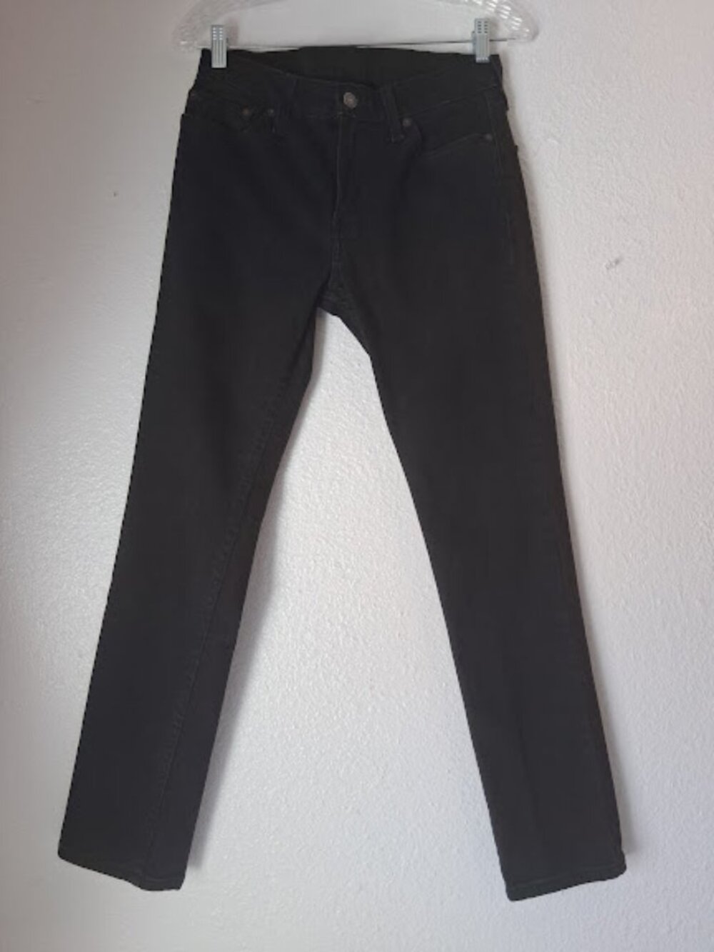 Levi's 511 men's size 29/30 black slim fit jeans
